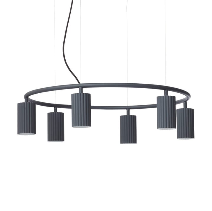 Donna Circle 60 ceiling lamp - black ink - Pholc