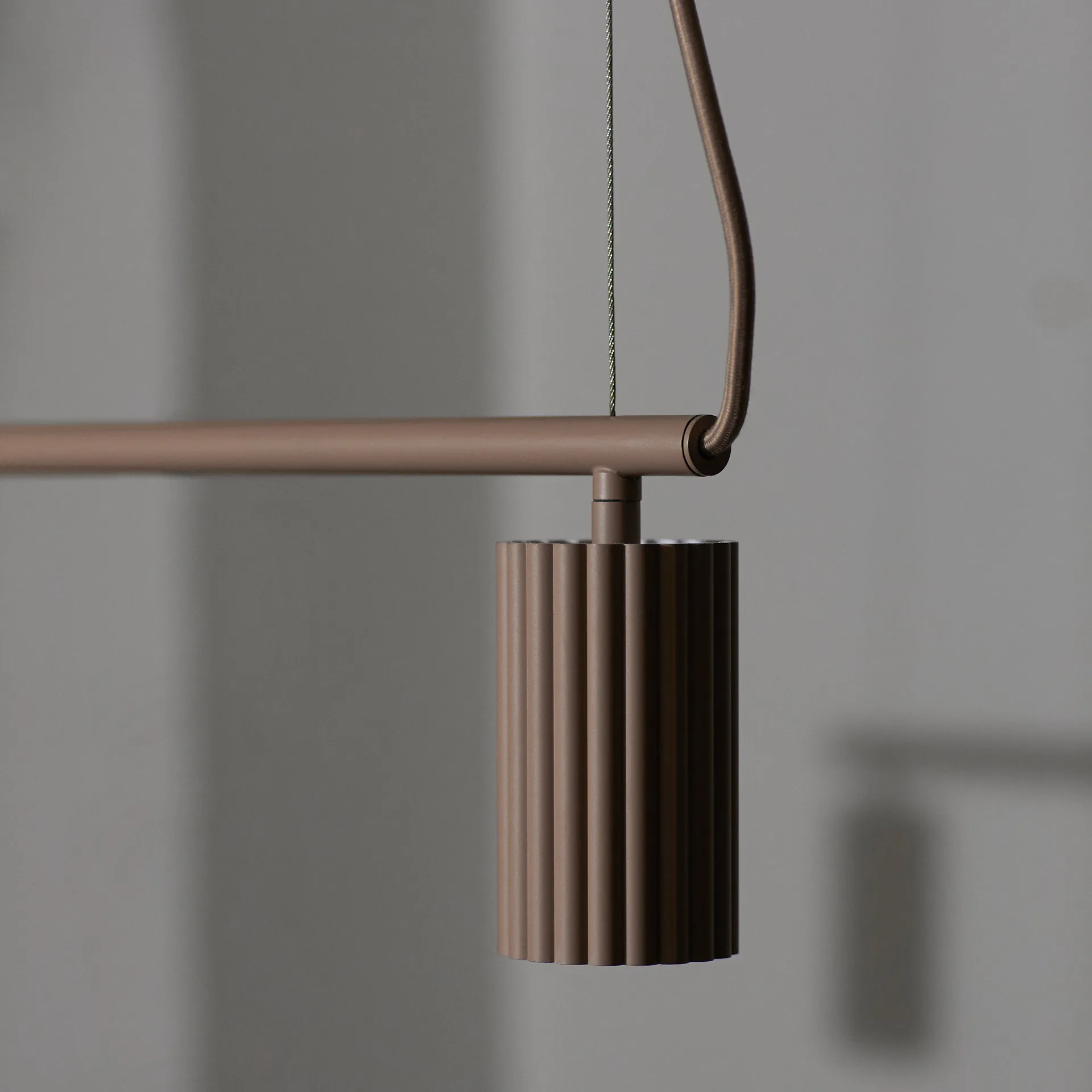 Donna Line 120 ceiling lamp, blush Pholc