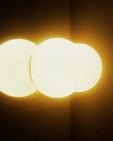 Fall 11 wall lamp - White - Pholc