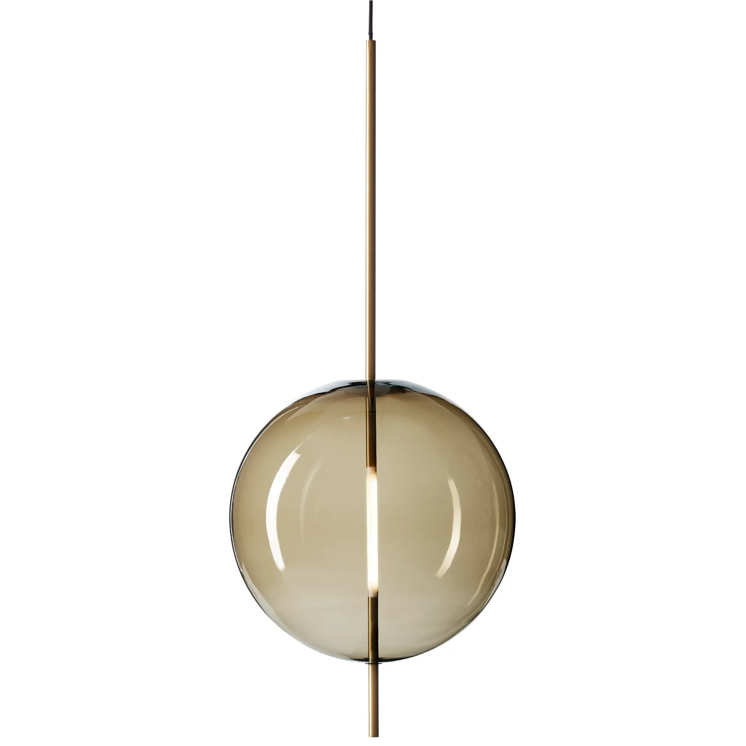 Kandinsky 45 ceiling lamp, Smoked brown Pholc