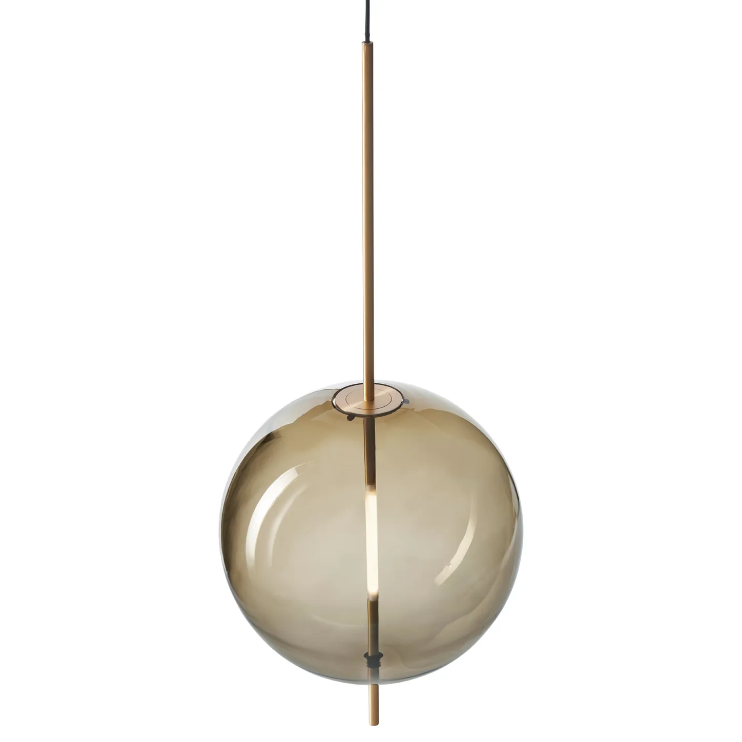 Kandinsky 45 ceiling lamp, Smoked brown Pholc