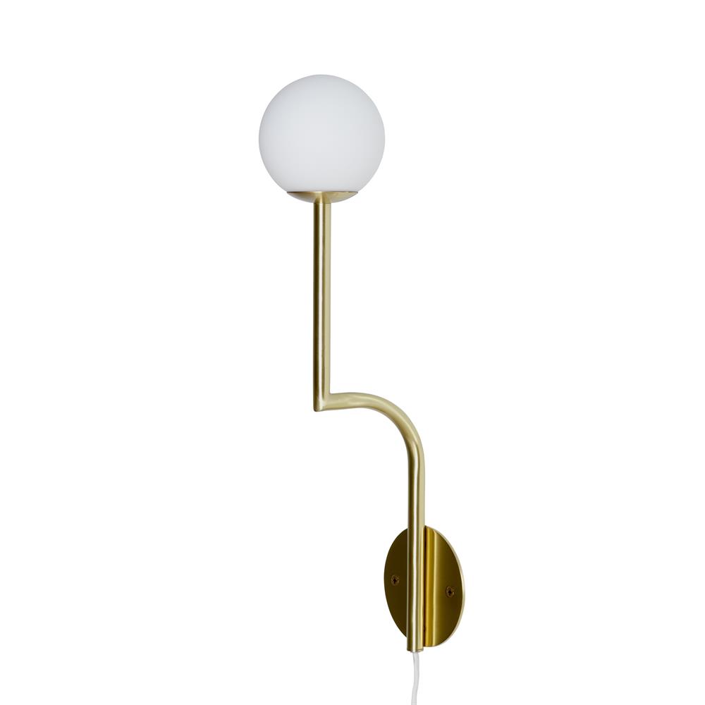 Pholc Mobil 46 wall lamp brass | Scandinavian Design | Wall lights | Gold-coloured