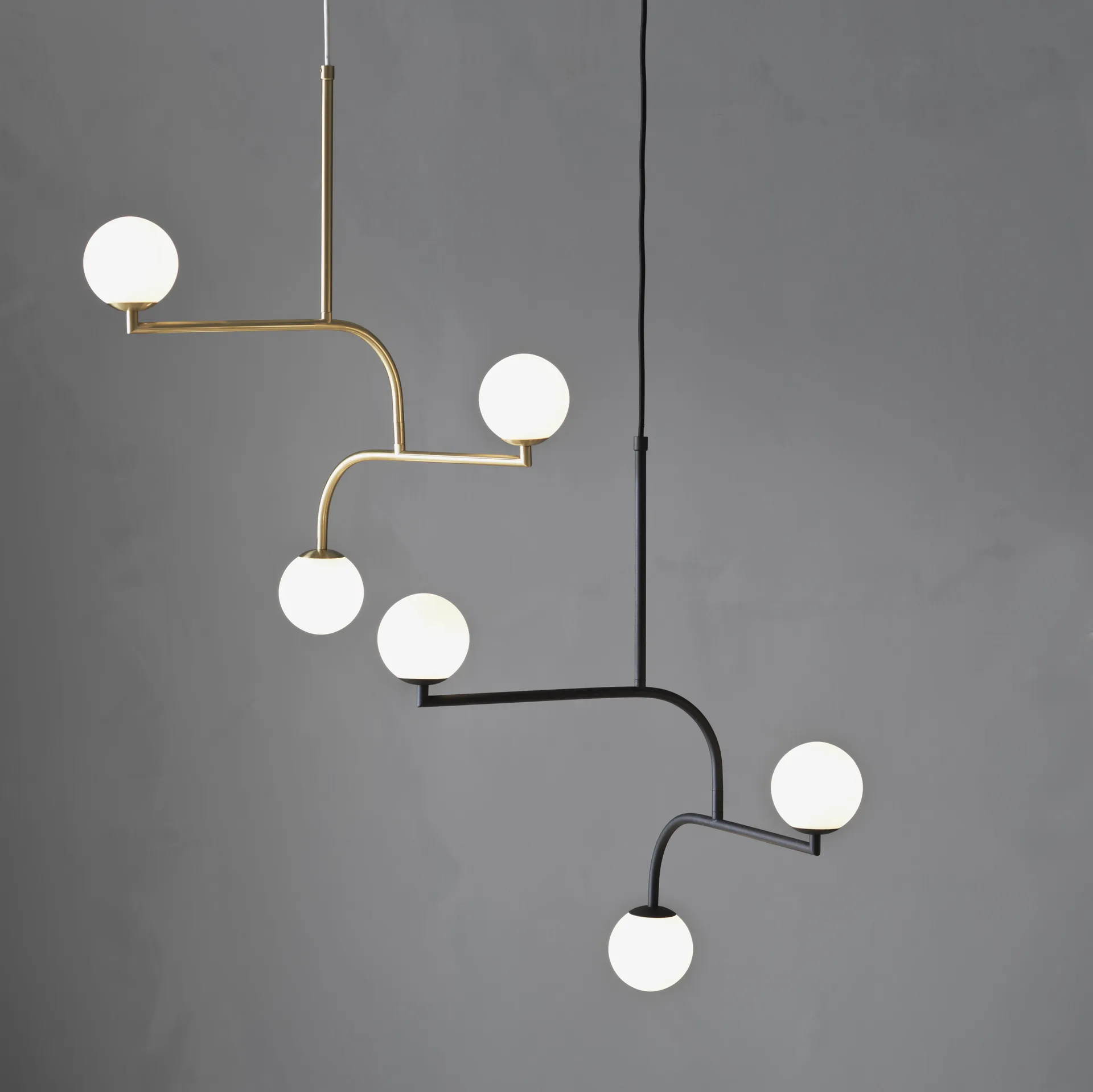 Mobil ceiling lamp 70, black Pholc