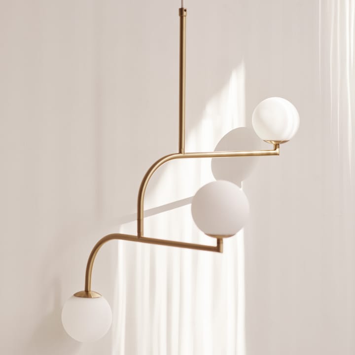 Mobile ceiling lamp small - brass - Pholc