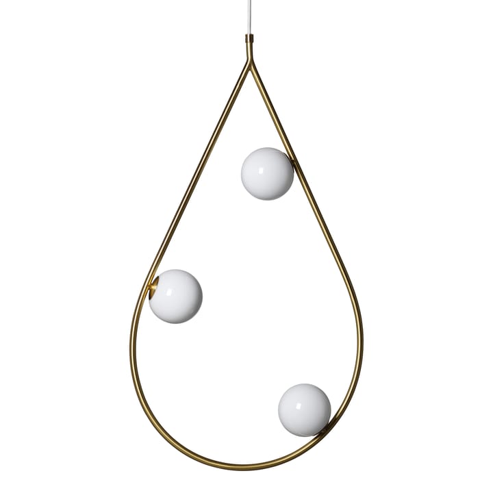 Pearls 80 pendant lamp - brass - Pholc