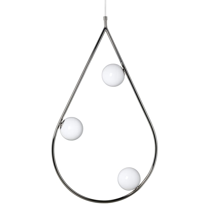 Pearls 80 pendant lamp - nickel - Pholc