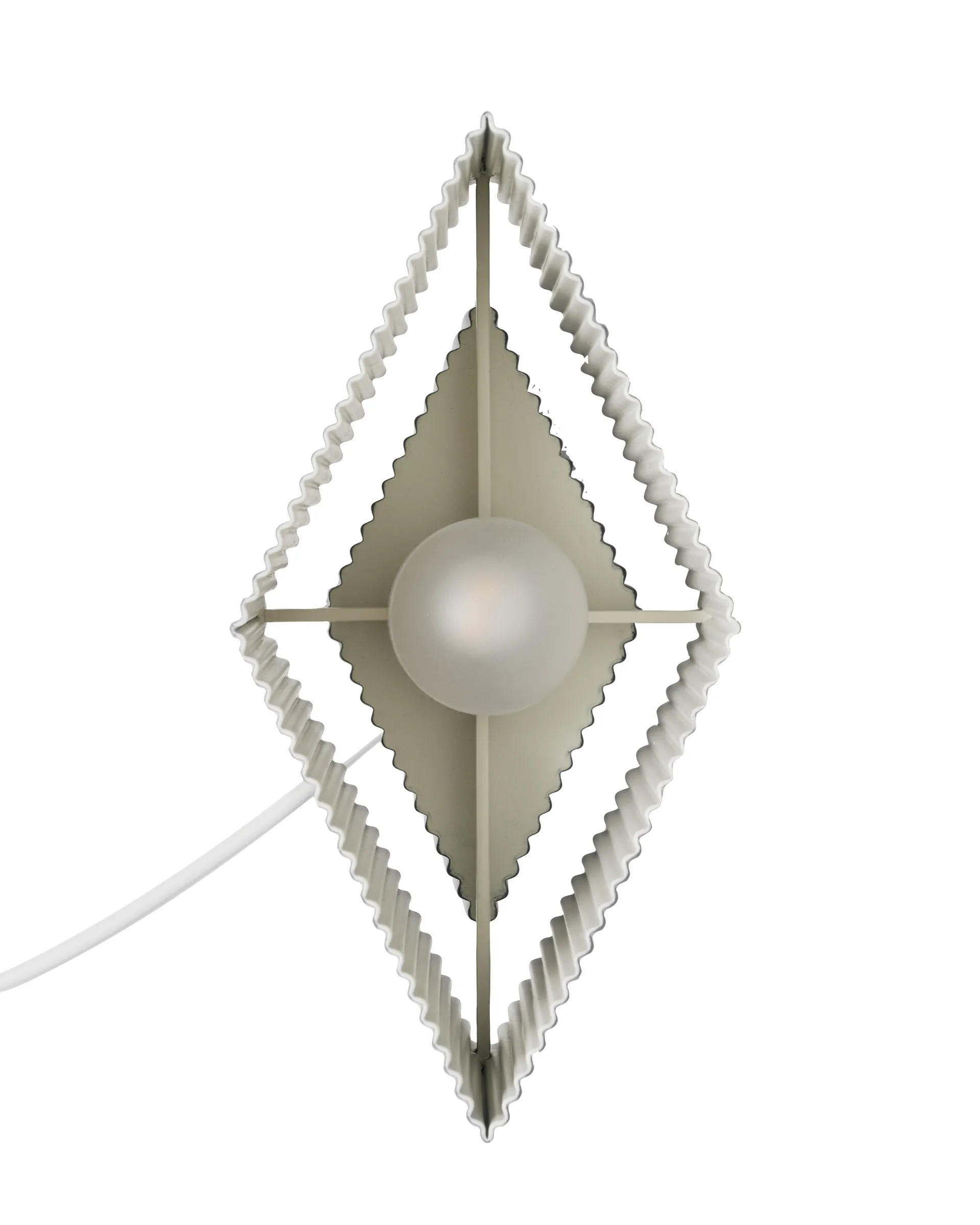 Romb Mini portable table lamp 19 cm, Cotton Pholc