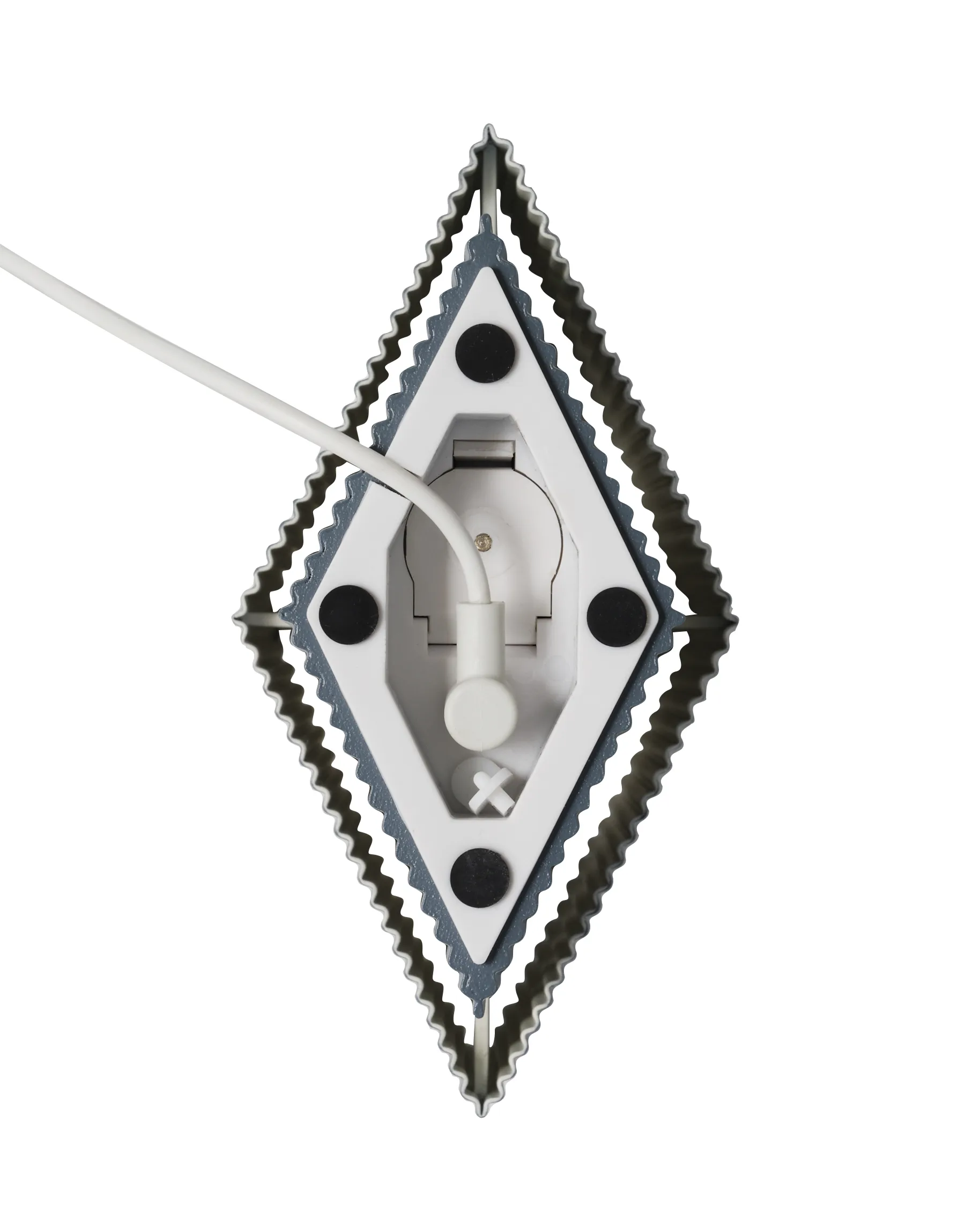 Romb Mini portable table lamp 19 cm, Cotton Pholc