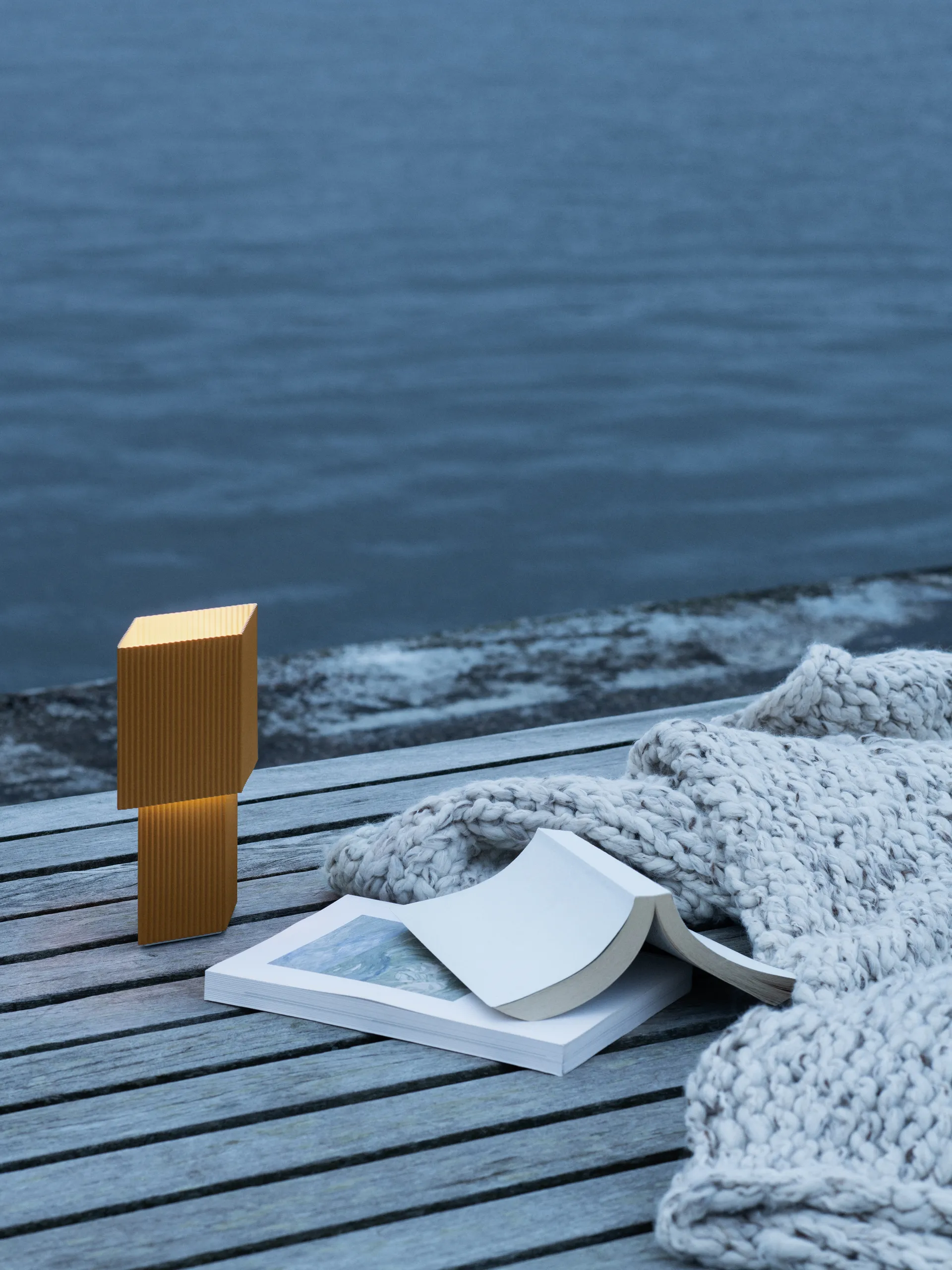 Romb Mini portable table lamp 19 cm, Cumin Pholc