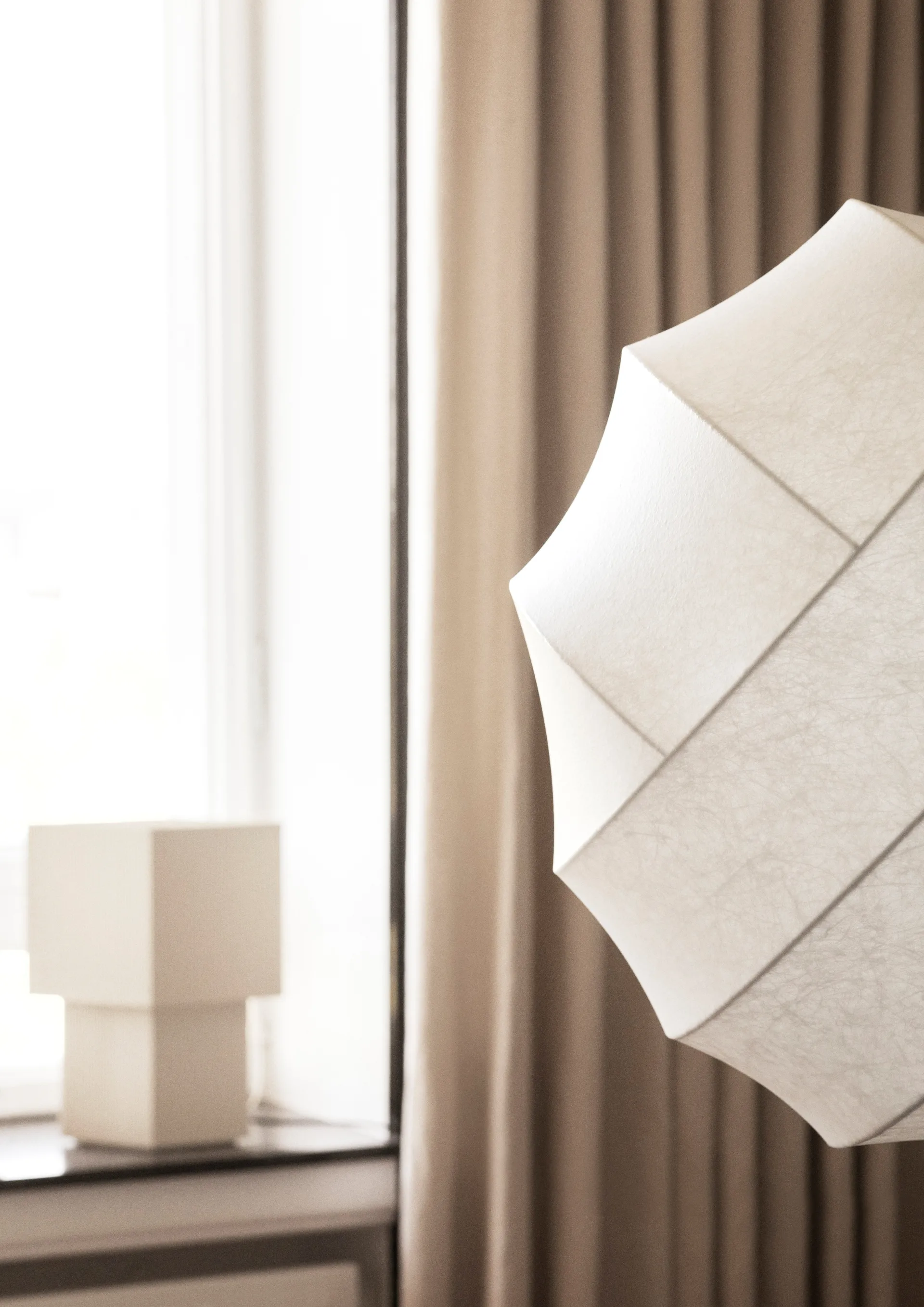 Turner 50 pendant lamp, White Pholc
