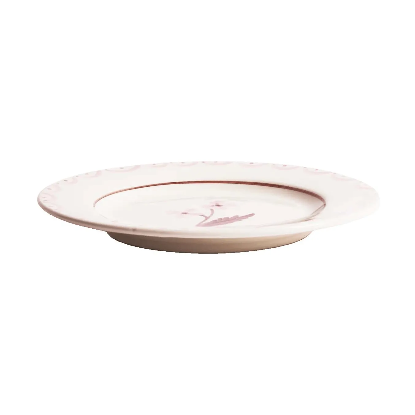 Cottage Flower salad plate, Light Pink, 22 cm Pick a Poppy