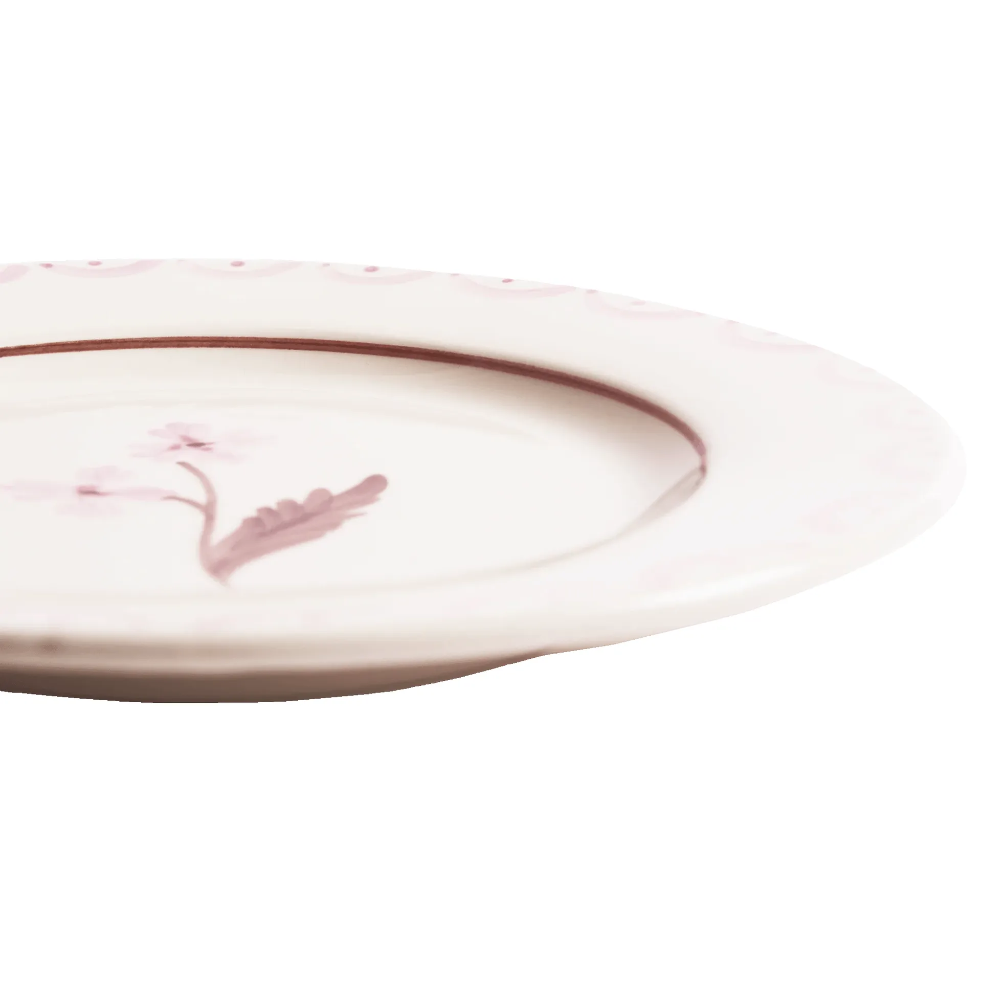 Cottage Flower salad plate, Light Pink, 22 cm Pick a Poppy