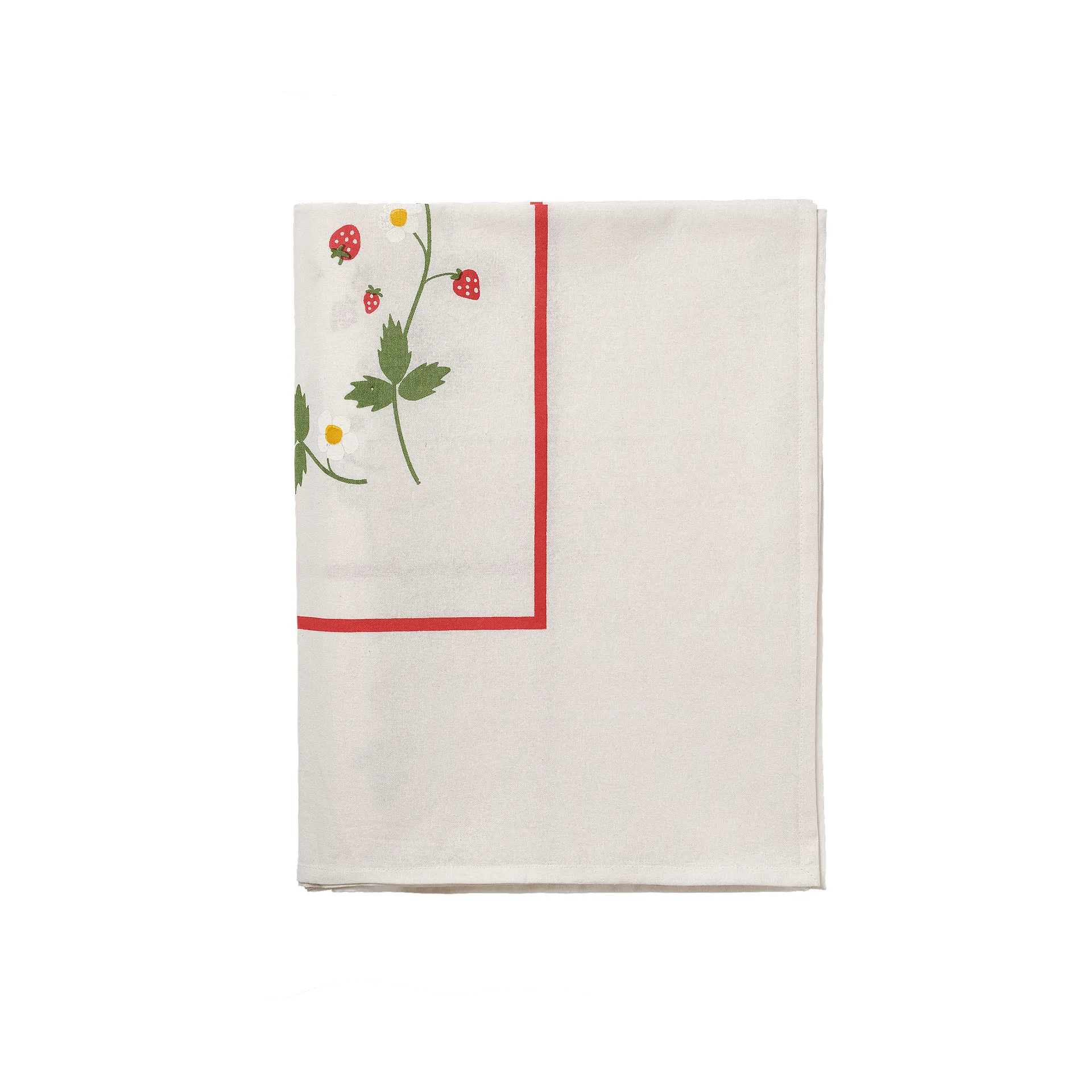 Wild Strawberry tablecloth, Red, 350x150 cm Pick a Poppy