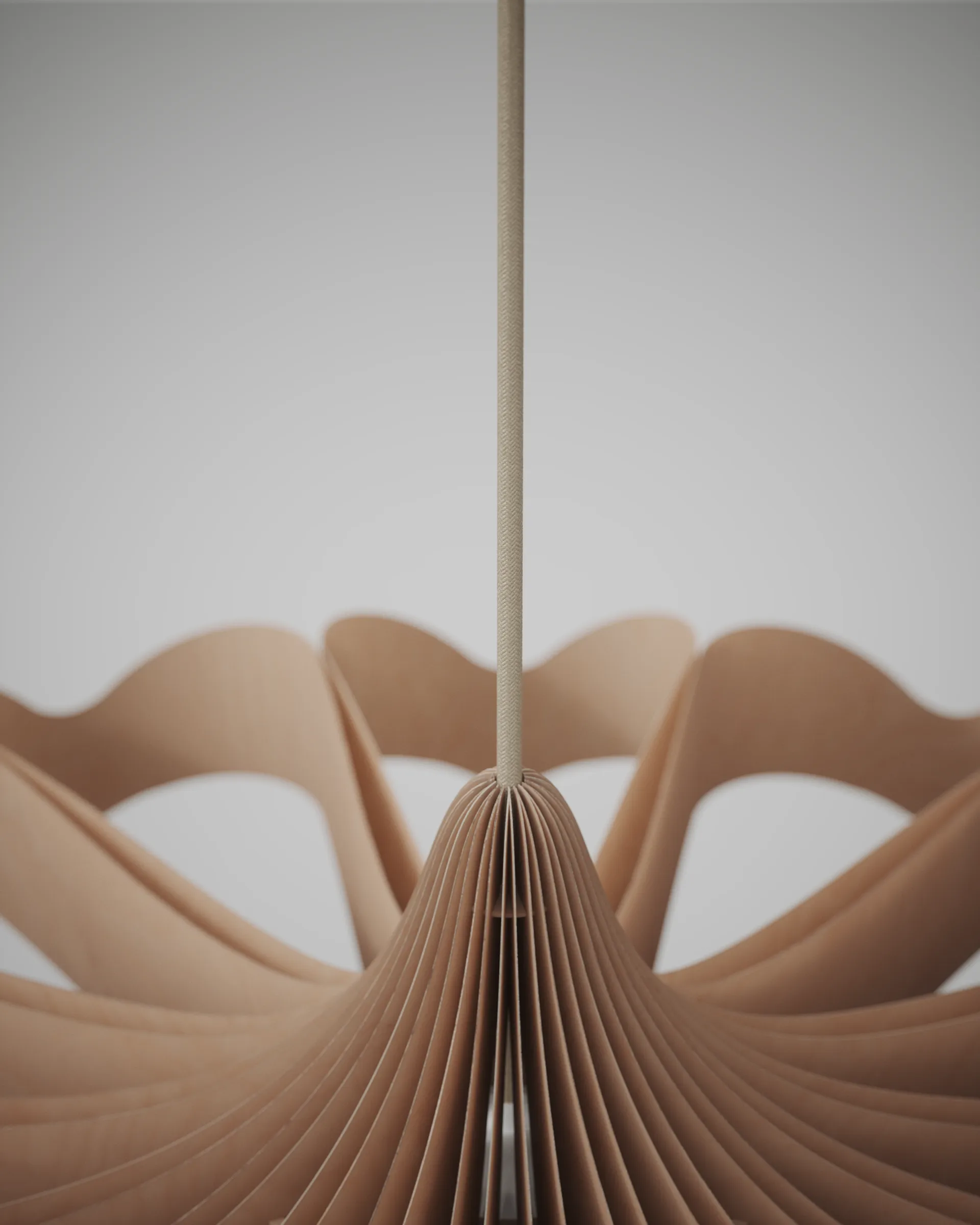 Daisy pendant, Birch large Pilke