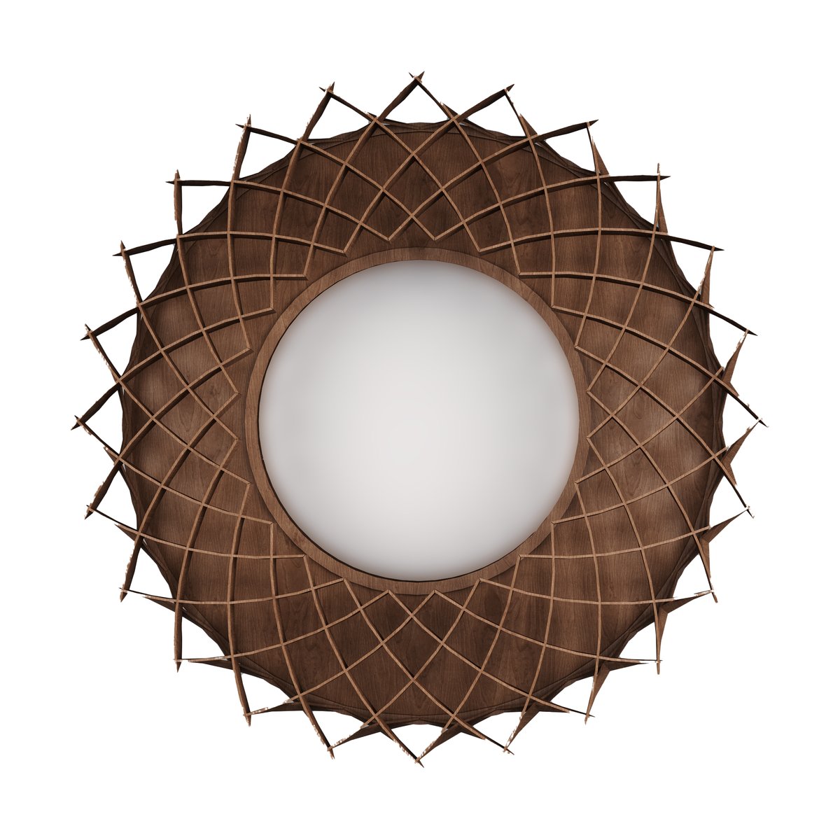 Pilke Signature ceiling lamp o65 cm Brown | Scandinavian Design | Ceiling lights | Brown