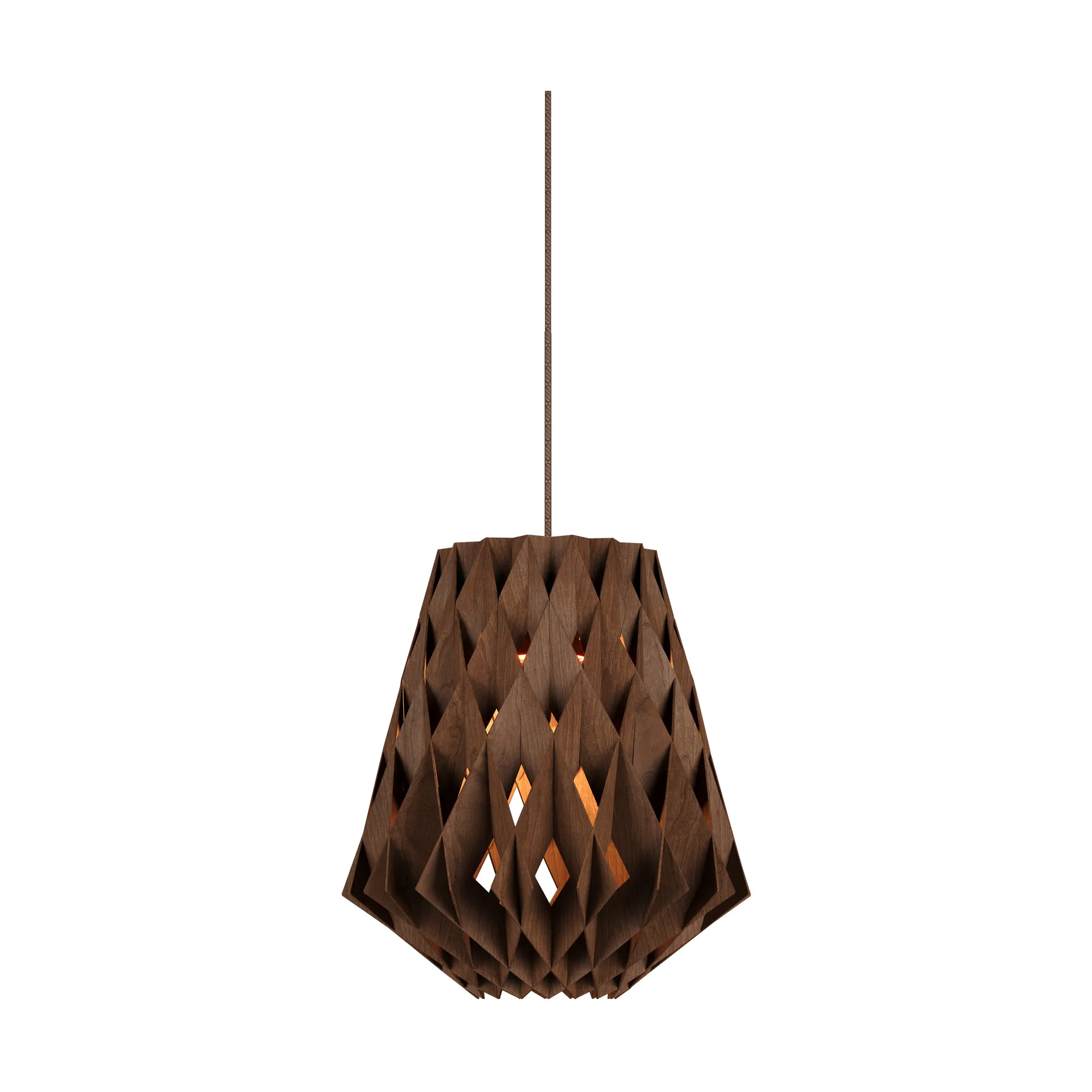 Pilke Signature pendant lamp Ø36 cm, Brown Pilke