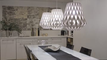 Pilke Signature pendant lamp Ø36 cm - White - Pilke