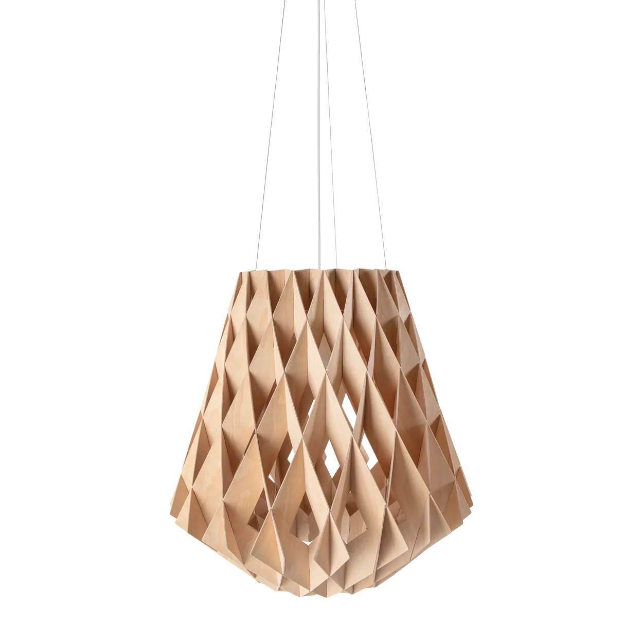 Pilke Signature pendant lamp o64 cm birch | Scandinavian Design | Pendant lamps | Beige