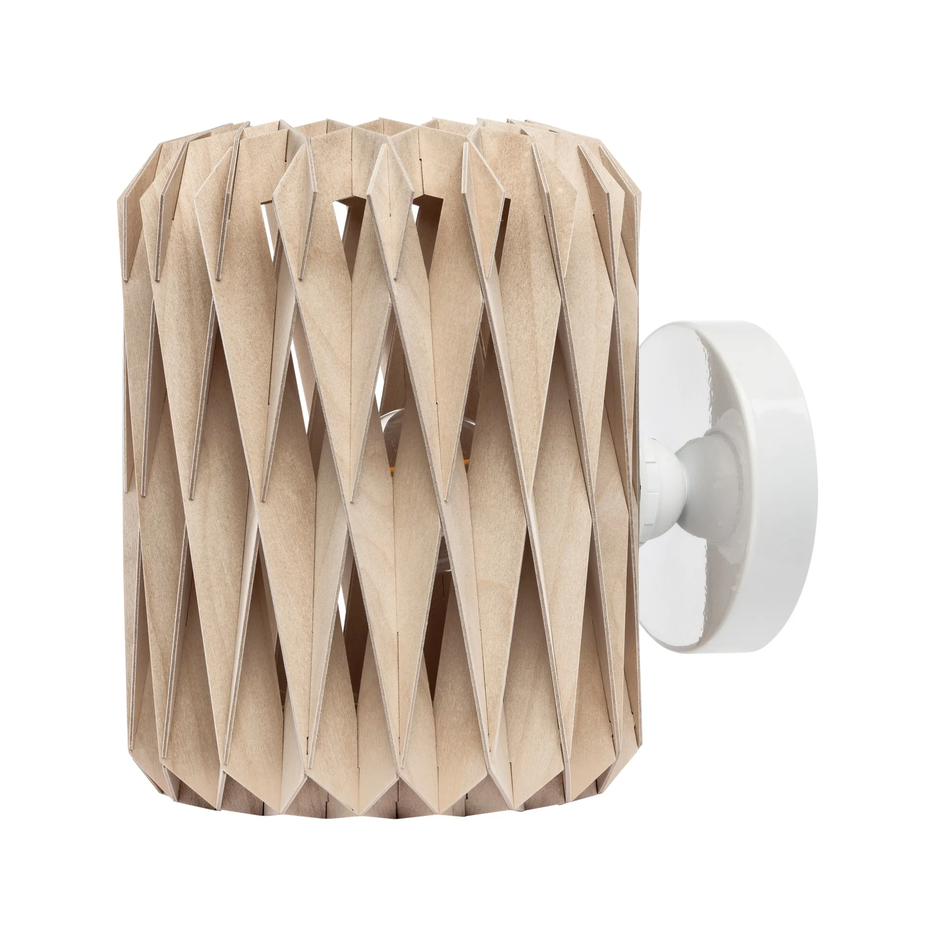 Pilke Signature wall lamp Ø18 cm, birch Pilke