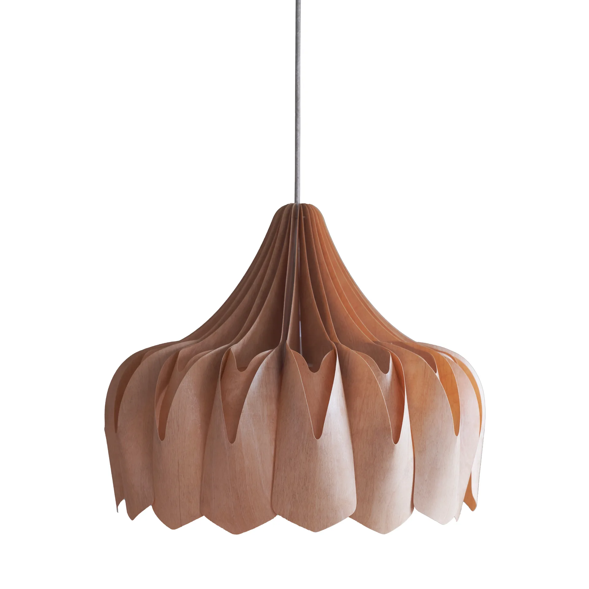 Pioni pendant lamp L Ø52 cm, Birch Pilke