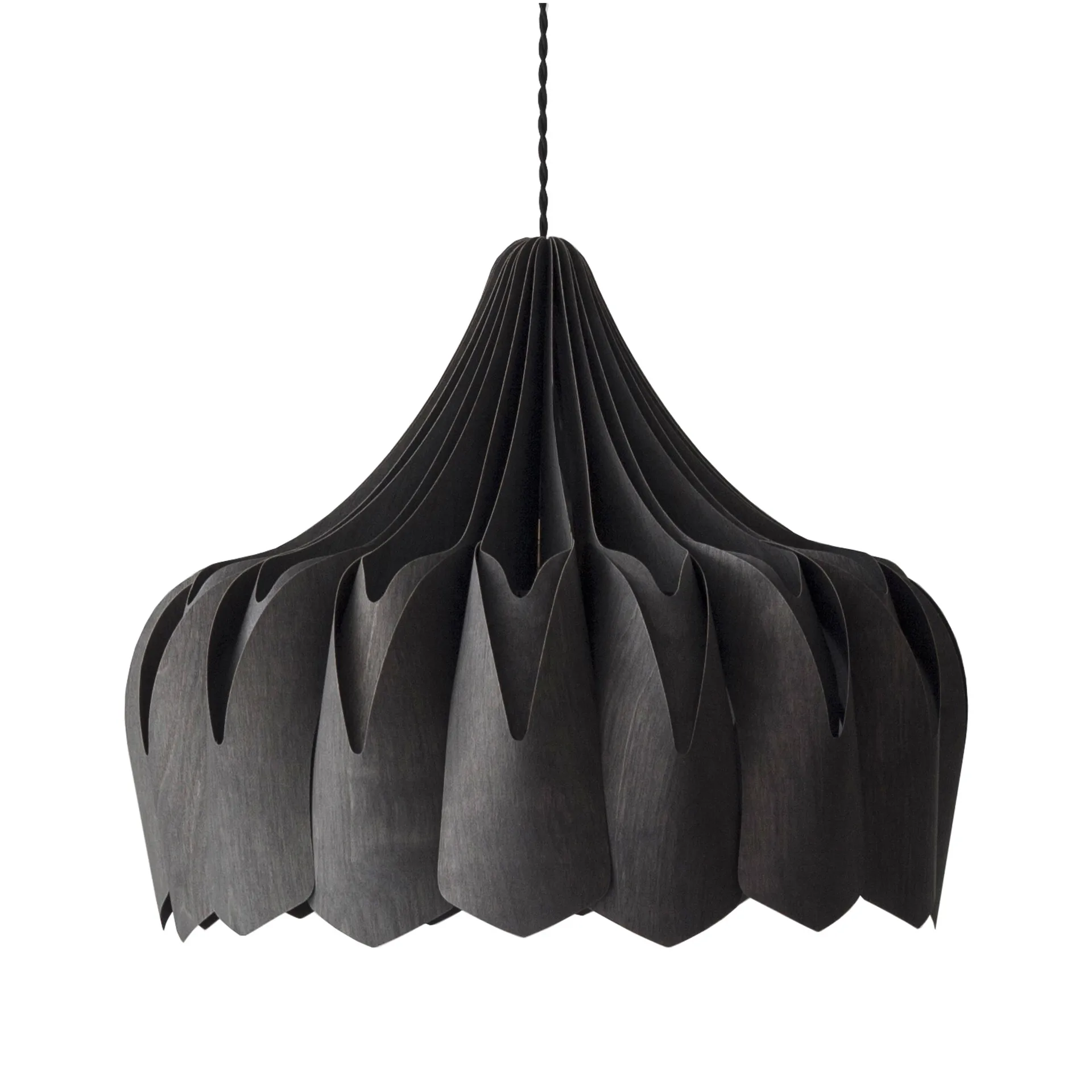 Pioni pendant lamp L Ø52 cm, Black Pilke
