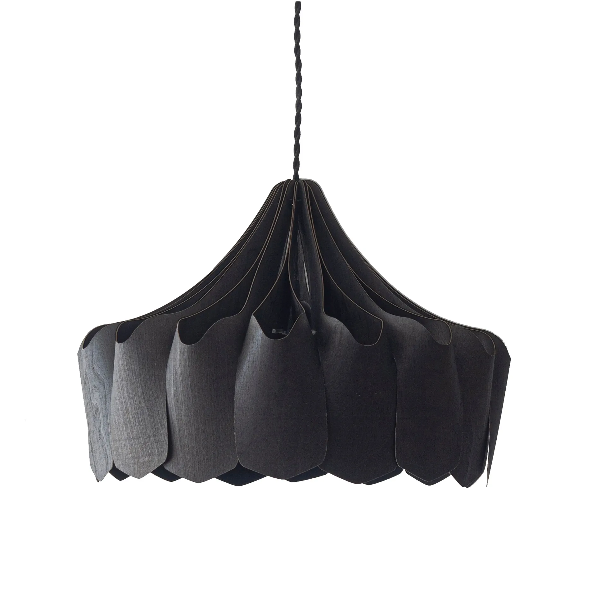 Pioni pendant lamp S Ø38 cm, Black Pilke
