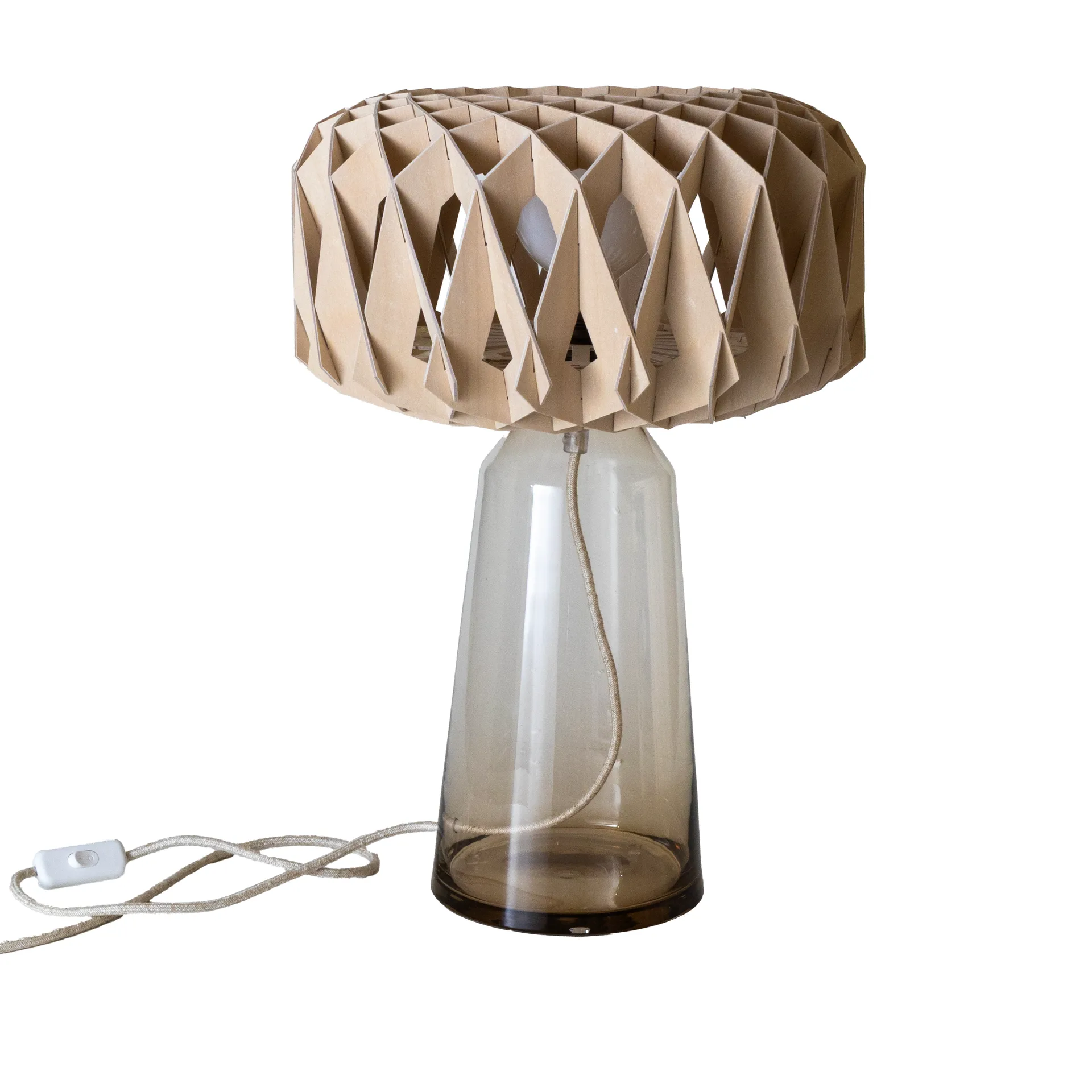 Signature 35 table lamp, Amber-birch, Ø36.5x53 cm Pilke