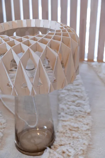 Signature 35 table lamp - Amber-birch, Ø36.5x53 cm - Pilke