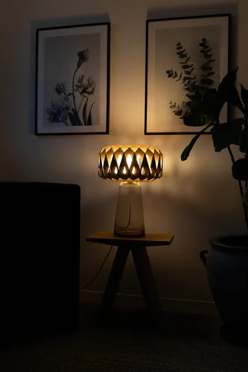 Signature 35 table lamp - Amber-birch, Ø36.5x53 cm - Pilke