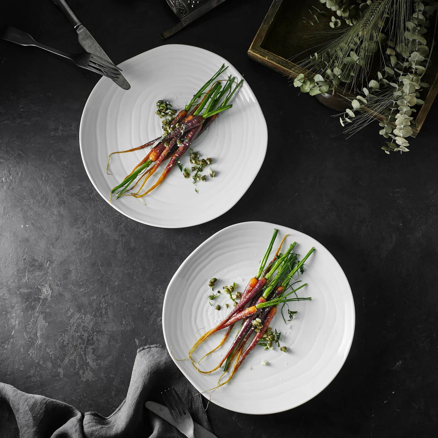 Boulogne small plate 21 cm, white Pillivuyt