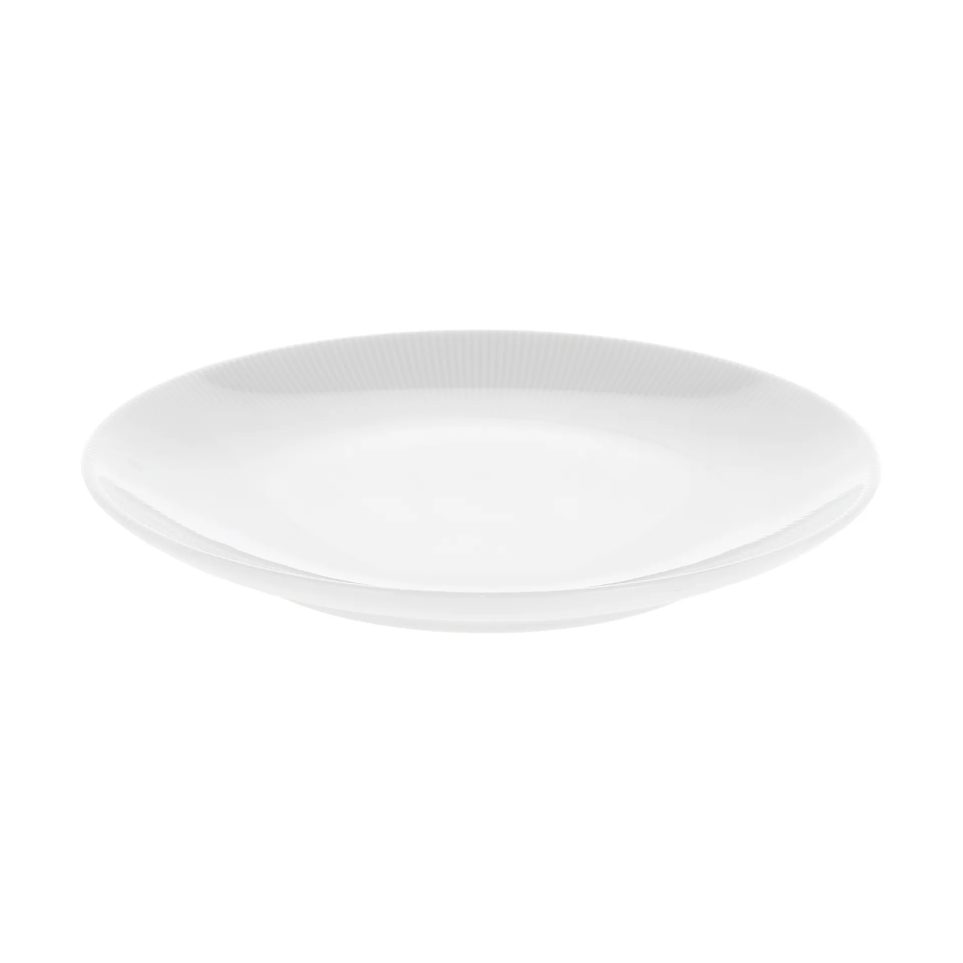 Eventail flat small plate Ø21 cm, White Pillivuyt