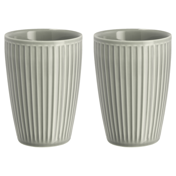 Pleated Thermal Mug 25 cl 2-pack - Arctic ice - Pillivuyt