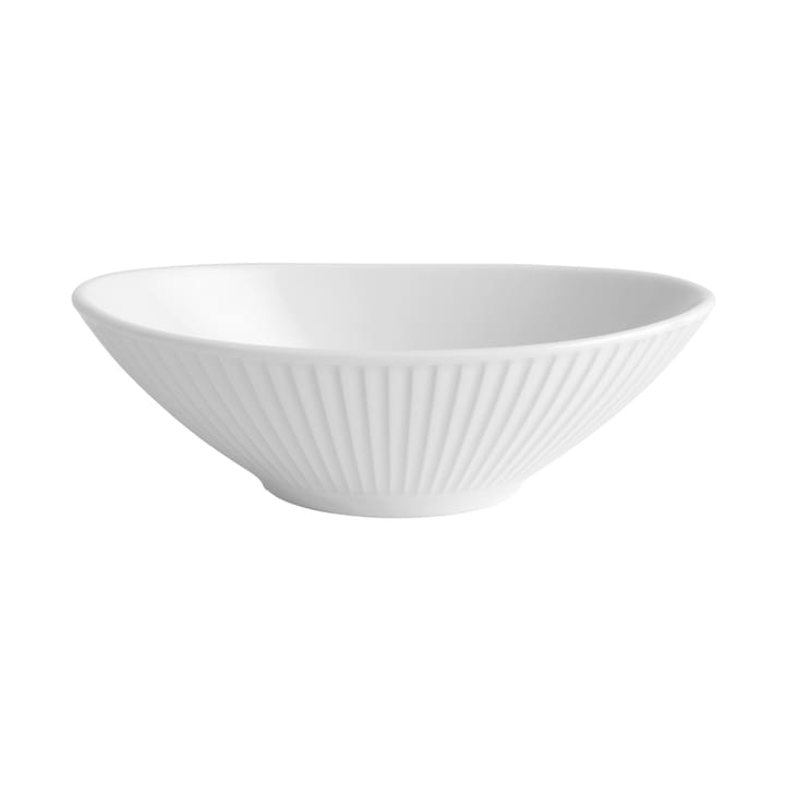 Plissé bowl oval - White - Pillivuyt