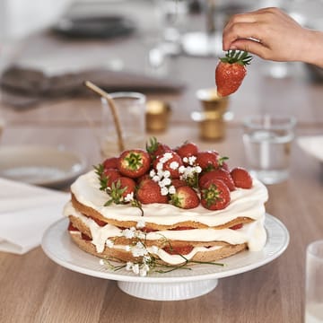Plissé cake stand Ø30 cm - White - Pillivuyt