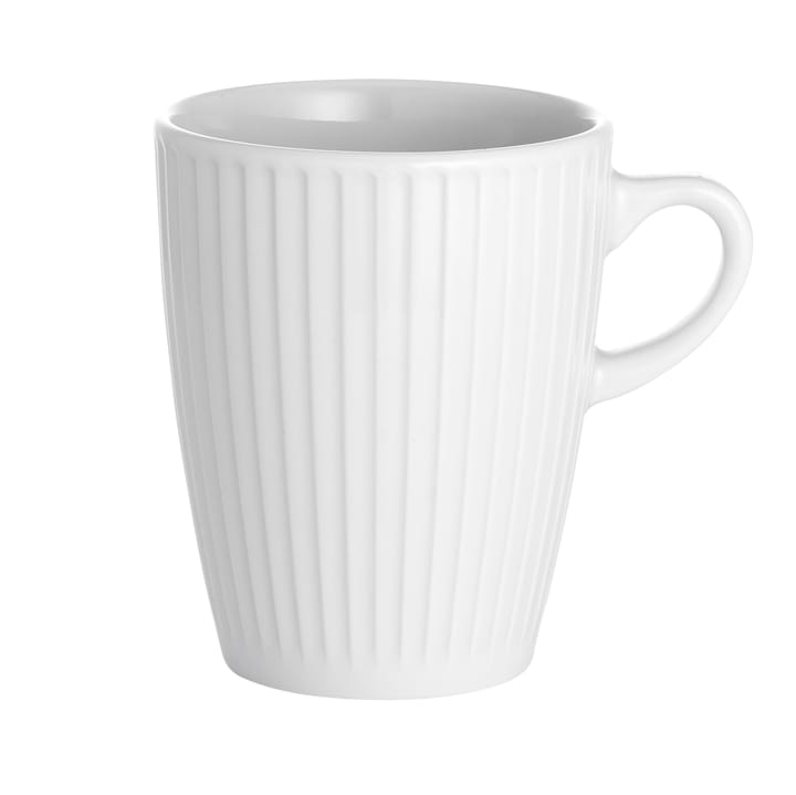 Plissé mug 27 cl - White - Pillivuyt