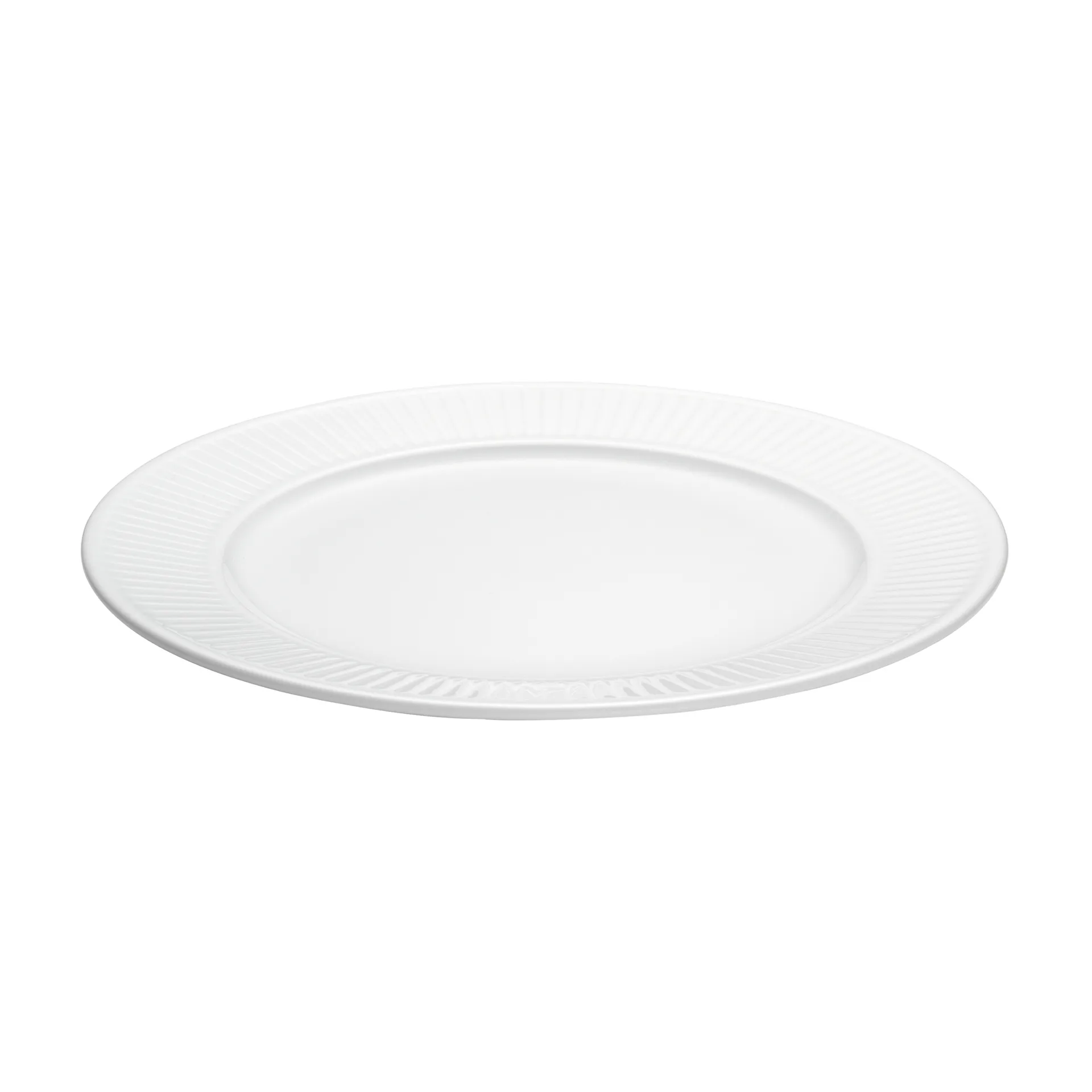Plissé plate Ø 22 cm, White Pillivuyt