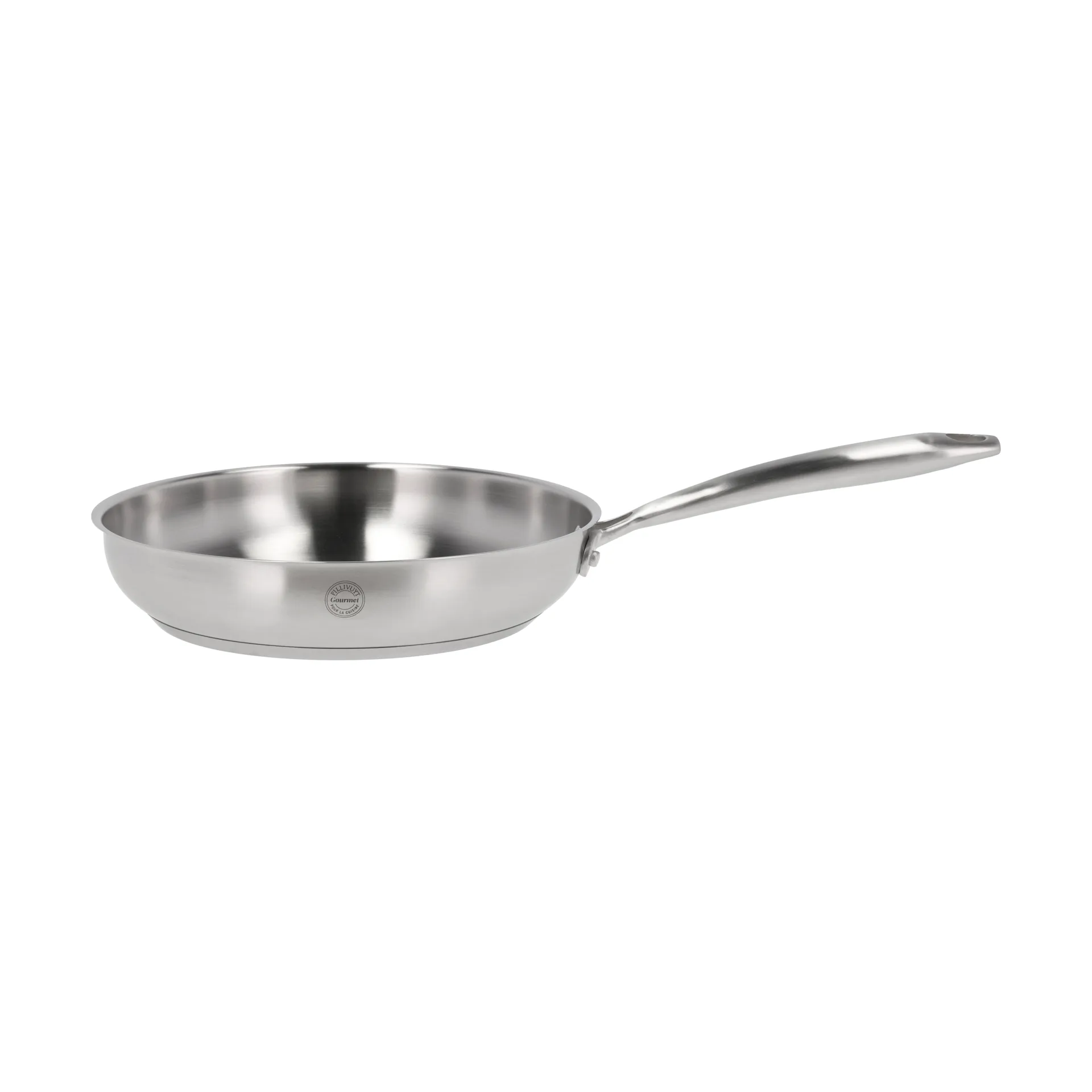Roya frying pan 24 cm, Stainless steel Pillivuyt