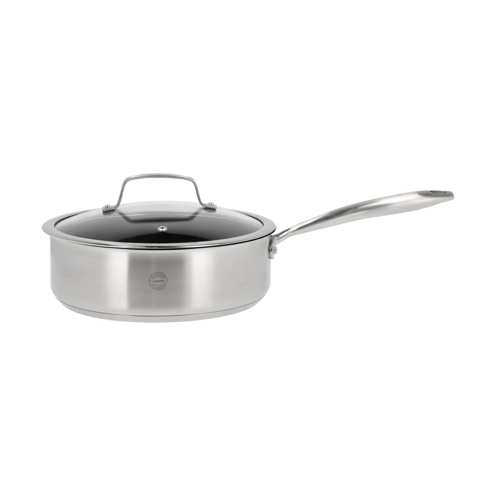 Roya saucepan ceramic non-stick 24 cm, Stainless steel Pillivuyt