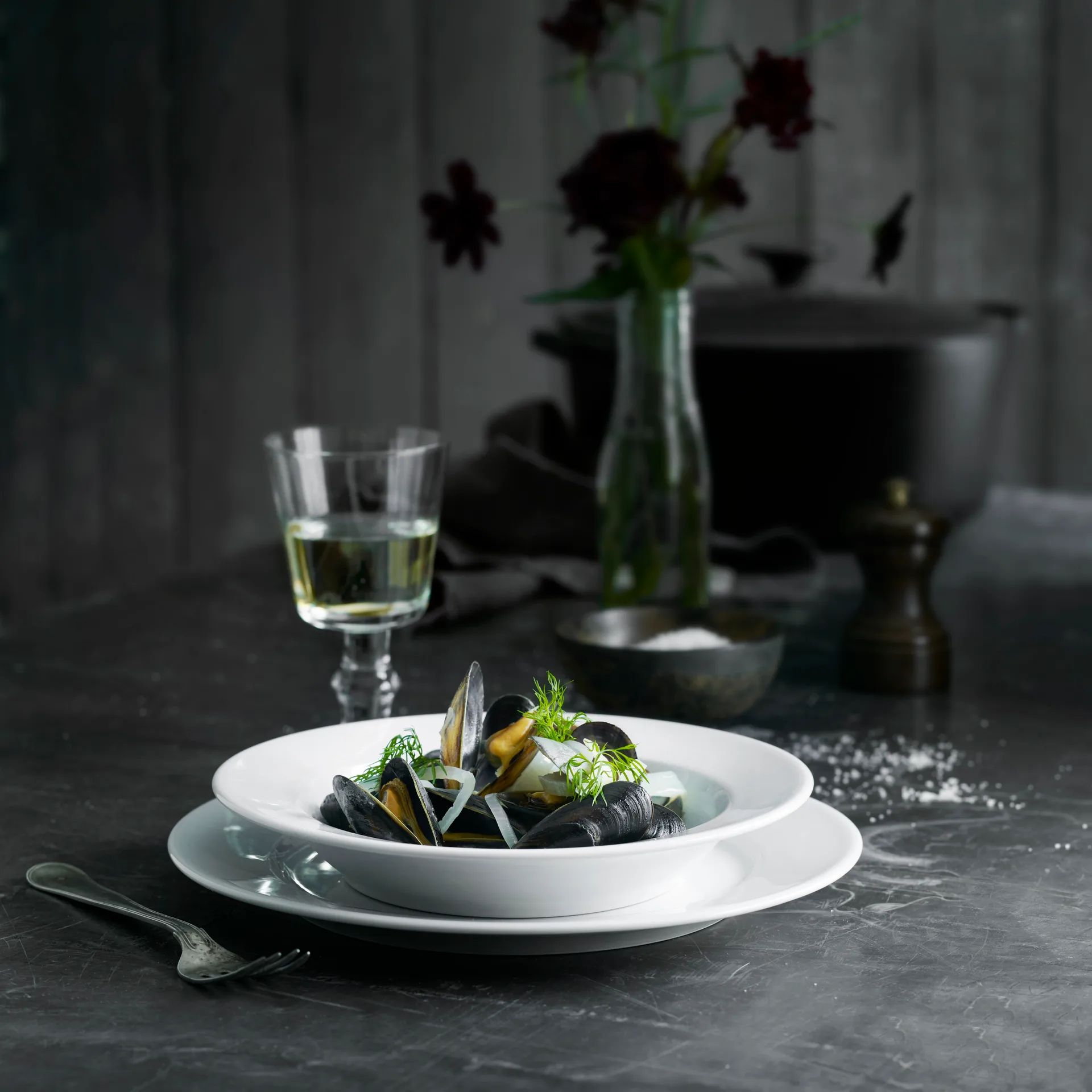 Sancerre plate deep Ø 22 cm, White Pillivuyt