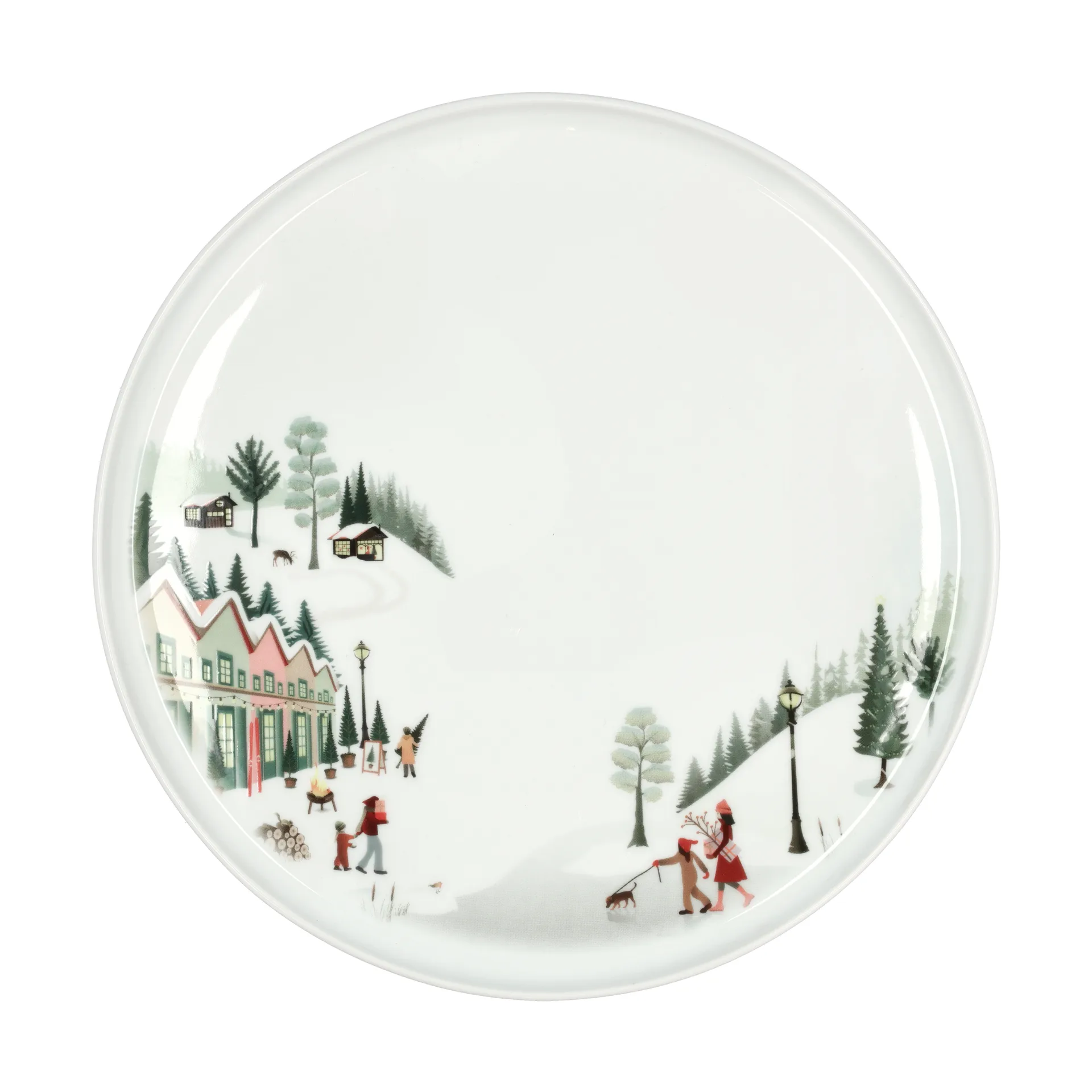 Winter plate Ø26 cm, White Pillivuyt