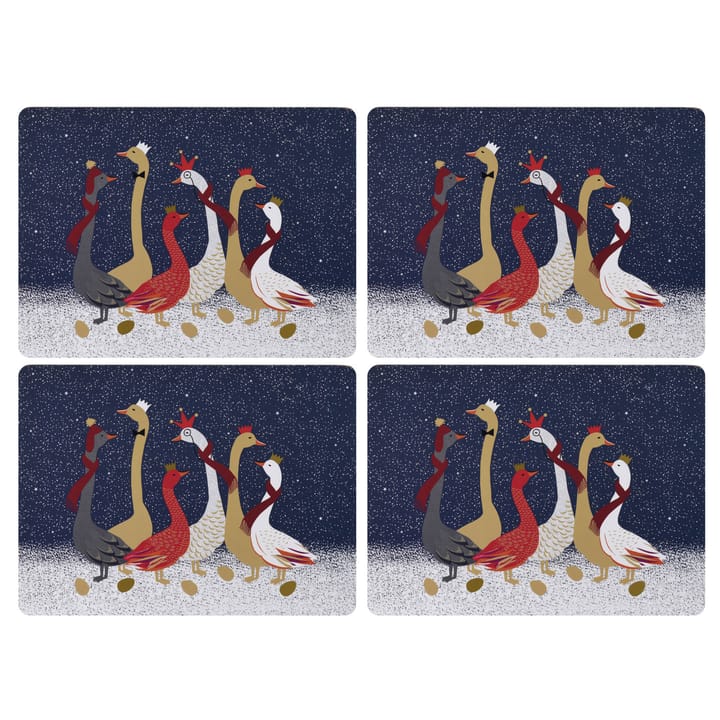 Christmas Geese placemat 4-pack - 40x30 cm - Pimpernel