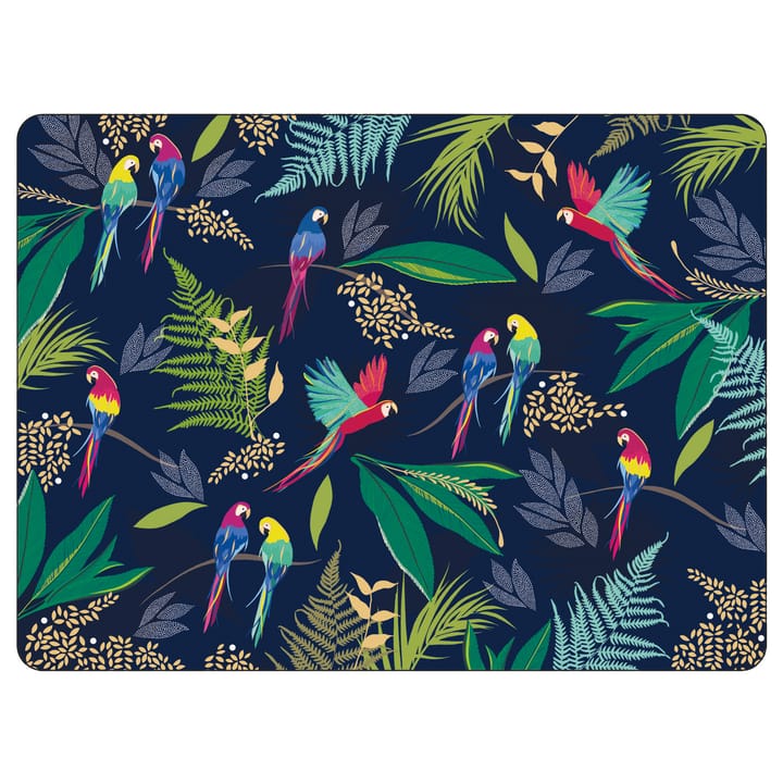 Parrot coaster 4-pack - 40x30 cm - Pimpernel