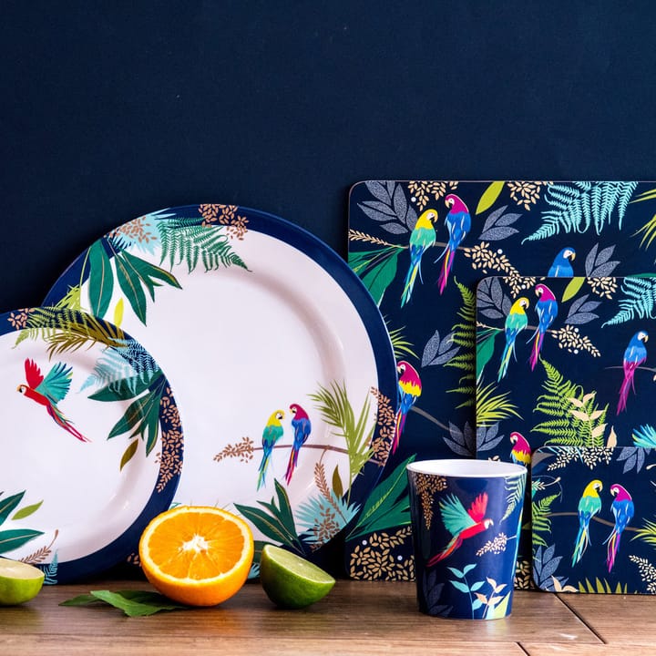 Parrot coaster 4-pack - 40x30 cm - Pimpernel