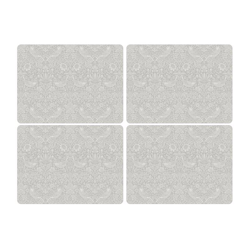 Pimpernel Strawberry Thief bordsunderlägg 30x40 cm 4 pack Pure morris