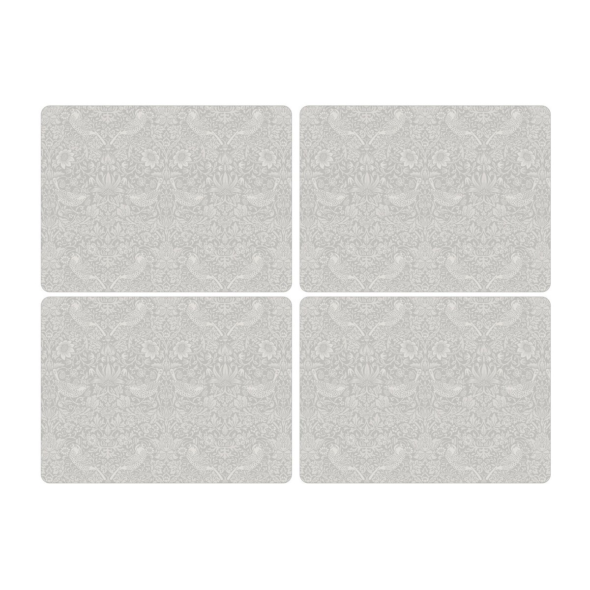 Pimpernel Strawberry Thief bordsunderlägg 30x40 cm 4 pack Pure morris