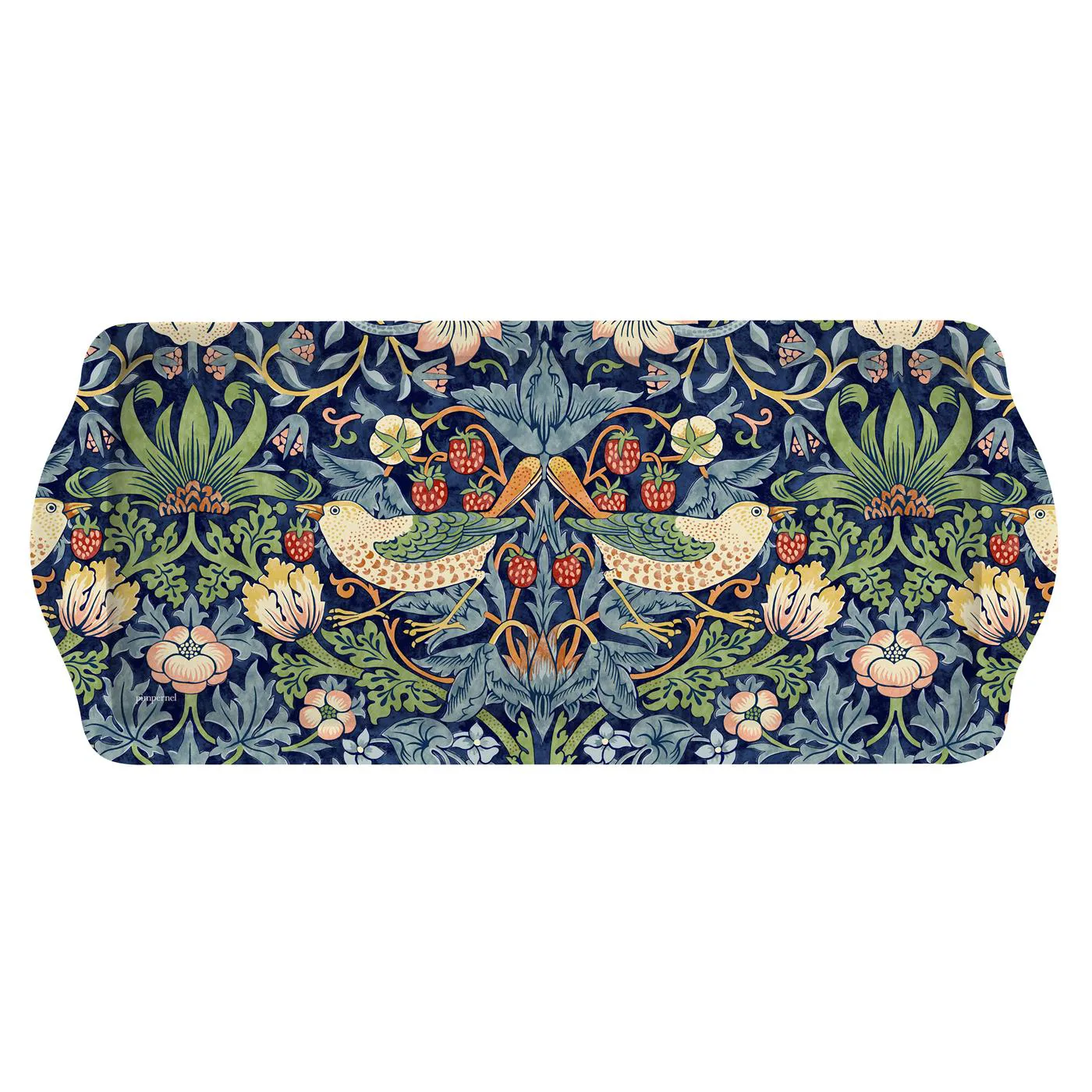 Strawberry Thief sandwich tray, Blue Pimpernel