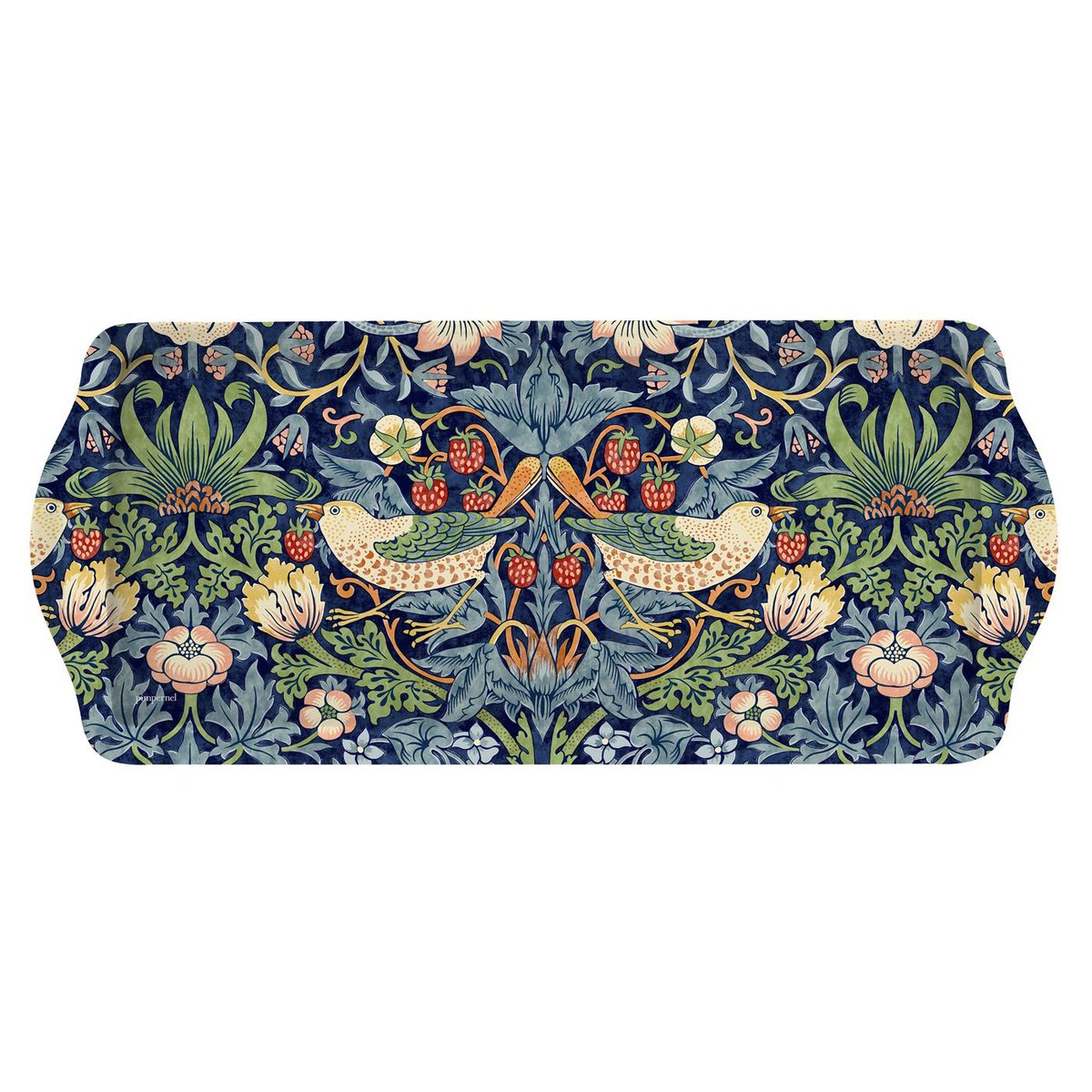 Pimpernel Strawberry Thief sandwich tray Blue