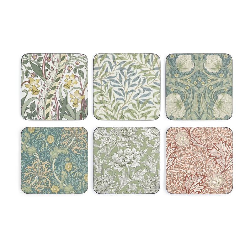 Pimpernel William Morris coaster 6-pack Mix & Match