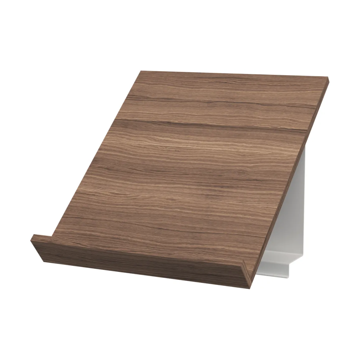 Pira G2 magazine shelf, Walnut-white Pira
