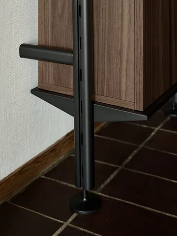 Pira G2 shelving system W B Black/Walnut - Pira